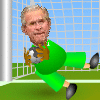 Play George Bush New Job :Goalkeeper